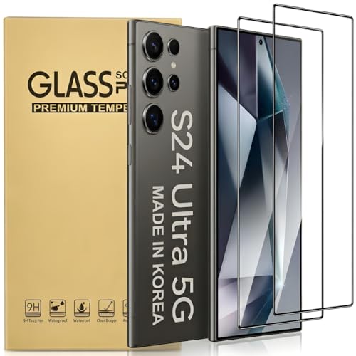 Screen Protector for Samsung Galaxy S24 Ultra Support Fingerprint Unlock High hardness Tempered Glass Film Anti-Scratch Case Friendly