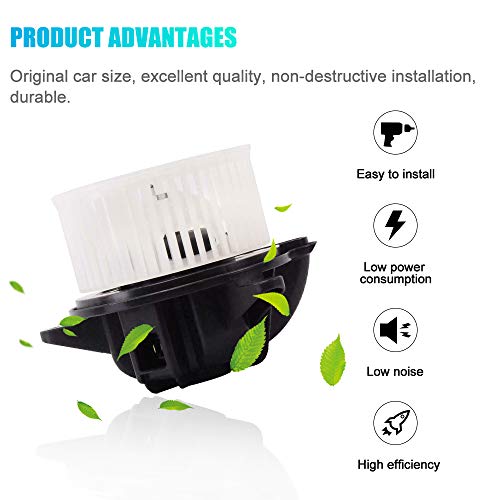 Image of AC Heater Blower Motor Replacement for 1997 1998 1999 2000 2001 Jeep Cherokee, 1997 1998 1999 2000 2001 Jeep Wrangler Replaces # 700095, 4886150AA