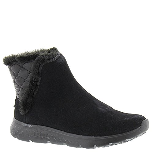 Skechers Performance ���f�B�[�X On The Go 400 Cozies �E�B���^�[�u�[�c, �u���b�N, 7 Wide