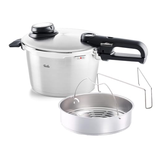 Fissler 622-412-04-0700 Szybkowar, Czarny/Srebrny, 4,5 l, Ø 22 cm