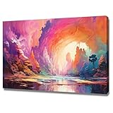 Jolie décoration pop art : les affiches murales roses donnent une sensation de paix et une esthétique agréable ajouteront de bonnes vibrations et répandront le pouvoir de la positivité. L'art mural esthétique unique pour fille décore votre appartement comme affiche de chambre, affiche de salle de bain, dortoir ou décoration de salon. L'art mural de la galerie est accrocheur et égayera votre vie