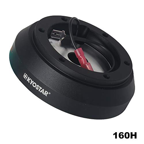 Aluminum Steering Wheel Short Hub Adapter Quick Release Boss Kit for Mazda Miata RX-7 Hyundai Kia 160H #8325