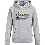 bench jungen jacke Standard Jack & Jones Junior Jungen Jjelogo Sweat Hood 2 Col 20/21 Noos Jr Kapuzenpullover, Light Grey Melange, 140 EU