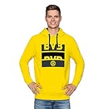  BVB Herren Kapuzen-sweatshirt Kapuzen-sweatshirt, gelb/grau/schwarz, 3XL, 2466211