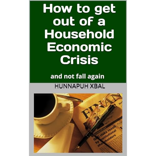 How to get out of a Household Economic Crisis Audiolibro Por Hunnapuh Xbal arte de portada