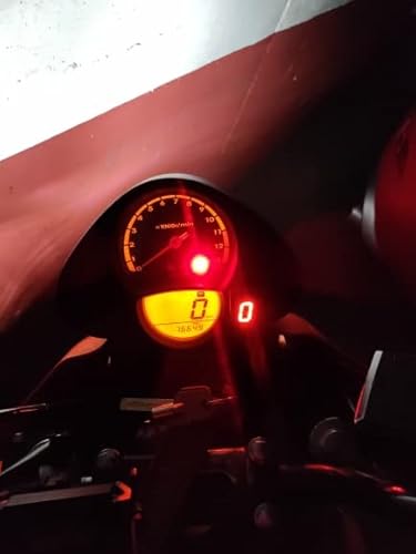 MOQIAOSEIKO Motorrad Ganganzeige Ganganzeige kompatibel mit Kawasaki ZX6R ZX-6R ZX6RR ZX-6RR Z750 Z1000 Z 750 1000 ER-6N ER6N