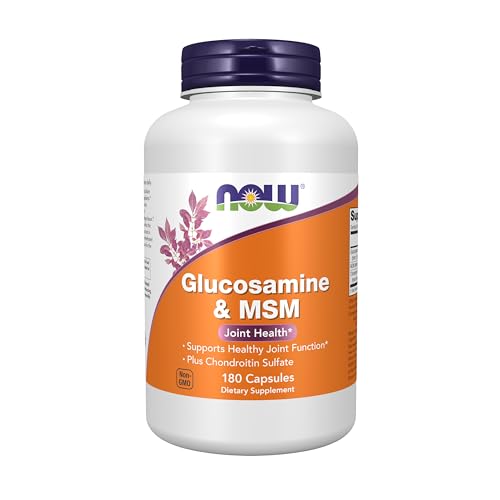 NOW Glucosamine & MSM plus Chondroitin Sulfate