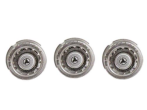 Ultra-sharp 3 pcs Replacement Shaver Blades For PHILIPS NORELCO RQ12 Series Sensotouch 3D 1280X 1290X 1250XCC