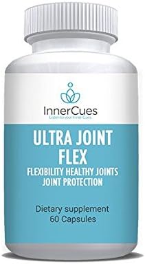 InnerCues Ultra Joint Flex - Glucosamine Chondroitin Turmeric MSM Boswellia - Joint Support Supplement for Relief -Dietary Supplement - 60 Caps