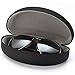 ALTEC VISION Sunglasses Case - Fits Extra Large Frames - Black/Gray