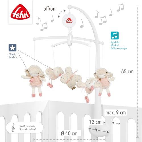 Fehn Musik-Mobile feehnLAND – Aufzieh-Mobile mit Spieluhr-Melodie – Ansicht 4