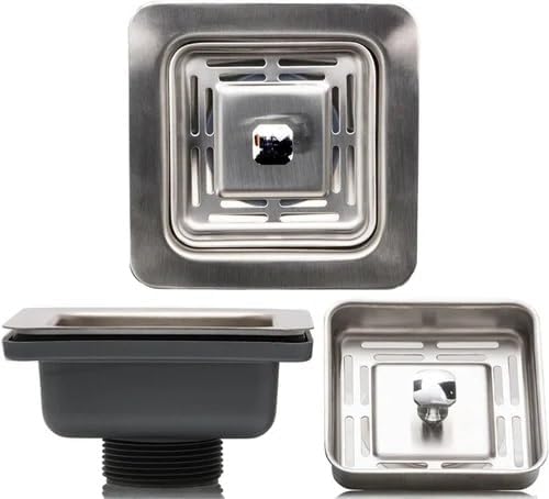 Image of EVANEX Handmade Single Bowl Kitchen Sink - 30x18x10 inches|304 Stainless Steel Sink with Matte Finish| Kitchen Sink Including Coupling, Waste Pipe & Vegetable Washing Basket|Sink for Kitchen Basin
