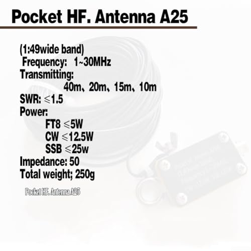 Antena EFHW-K24 de onda corta para hacer radio HAM en activaciones de campo 5
