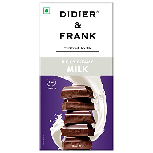 Image of Didier & Frank Creamy Rich Milk Chocolate, 50g