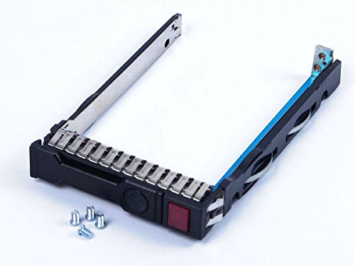 Racksoy Neu Ersatz 2.5" SFF SAS Festplatte Caddy Tray für HP ProLiant G8 Gen8 DL380p DL388 DL360p DL160 ML350e ML310e SL250s 653955 651699 serien, Kompatibel Part Nr. 651687-001 ( Achtung : Nur geeignet für 2.5" SFF)