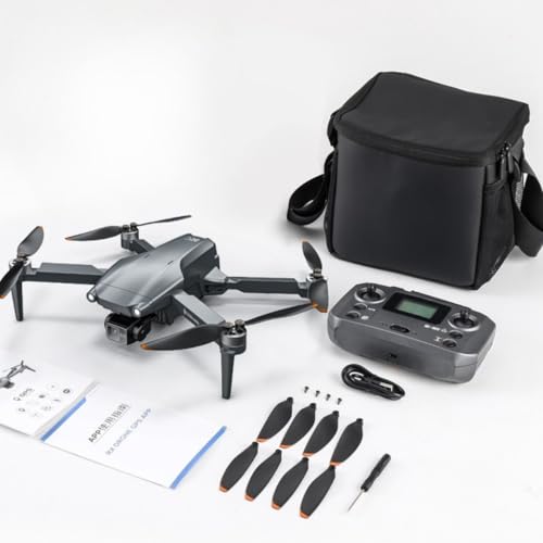 Drone L600 Pro max com GPS | 5G Wifi e Brushless Motor Quadcopter Alta Peformace|drone com Câmera |alcance de até 3.2 Km (PRO)