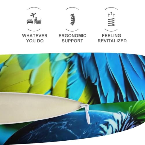Almohada de espuma viscoelástica para cuello tamaño único miniatura 5