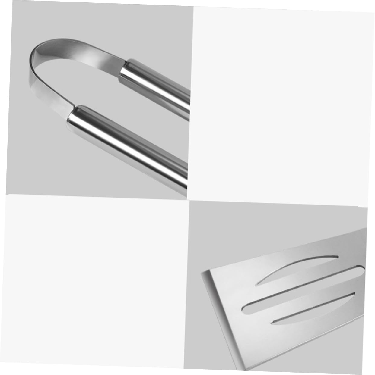 12pcs Stainless Steel BBQ Tools Set with Bag Grill Spatula Brush Cutter and Tweezer for Outdoor Cooking for Camping and Picnics