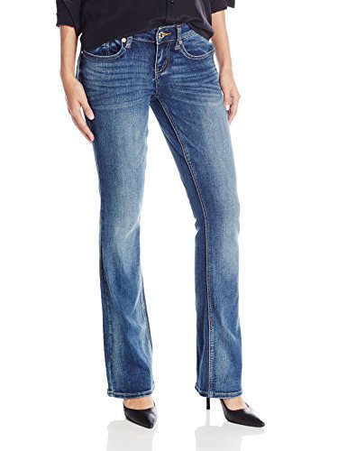 Seven7Women's Boot Cut Jean with Double 7 Back Pockets