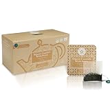 RIANTEA Organic White Tea Bags Cold & Hot Brew 36 Count, Sugar Free Low Caffeine Ice White Peony Tea