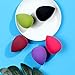 Makeup Sponge,Beauty Sponge blender set and Cosmetics Foundation Blending Sponges-For Powder,Cream or Liquid Application Multi-color(5PCS) (002)
