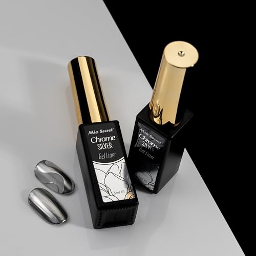 Mia Secret Chrome Silver Gel Liner 5ml miniatura 3