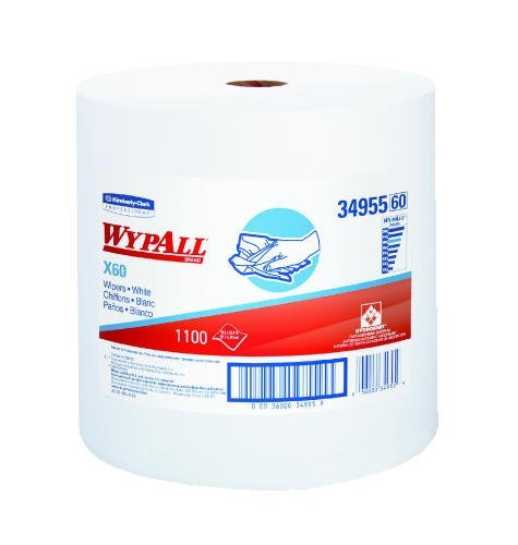 Limpiaparabrisas WYPALL X60, 12.5 x 13.4, color blanco