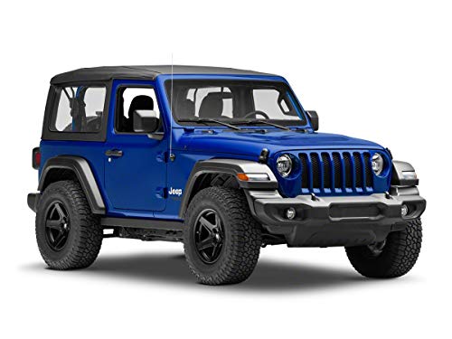 Barricade Rubi Rails; Textured Black Compatible with 18-23 Jeep Wrangler JL 2-Door