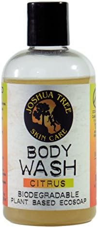 Joshua Tree 8 oz. Body Wash, Shampoo - Biodegradable Plant Based Eco Soap with Organic Ingredients (Tea Tree + Mint) image 5
