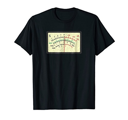 SWR Meter Amateur Ham Radio Novelty Distressed T-Shirt