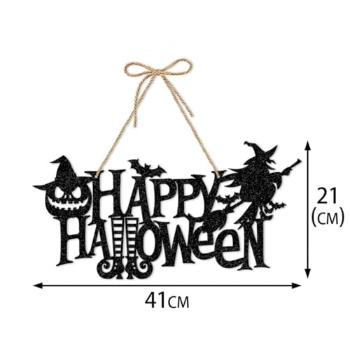 Image of Halloween Hanging Decoration Spooky Door Decorations for Halloween Party (Hqppy Halloween)