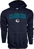 Blue 84 Vancouver Canucks NHL Officially Licensed Hooded Sweatshirt Arch Over, Large Team Color
