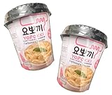 YOPOKKI Carbonara Topokki im Becher – Korea Rice Cake Cup – OG ASIA – 2x 120g
