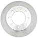 ACDelco Silver 18A1482A (19261796) Non-Coated Front Disc Brake Rotor