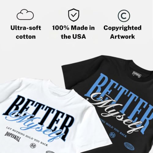 Image of DopeSkill Graphic Tee Streetwear Hip Hop Hypebeast Unisex T-Shirt Sneaker Colour Matching Shirts Inspired Motivation Quotes