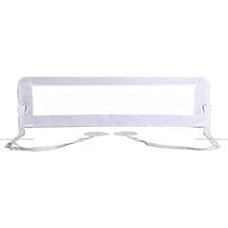 Cofre Plegable Carpriss Dreambaby Maggie,Protector para rieles de cama para niños pequeños, plegable y portátil, adecuado para bases de cama empotradas, color blanco, modelo G7742