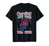 Carving looks cooler than speed. Special longboarding design for every longboarder who loves going downhill on his longboard or skateboard.