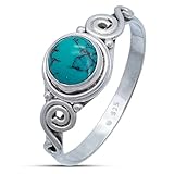 La turquesa es una piedra de verano absoluta. El turquesa brilla aún más intensamente sobre la piel morena y recuerda inmediatamente al verano, el sol, la playa y las fiestas. Uso joyas de color turquesa cuando estoy afuera y disfruto de la vida. O me pongo estas maravillosas e inusuales joyas para recuperar esta sensación de libertad una y otra vez. La turquesa siempre es posible.