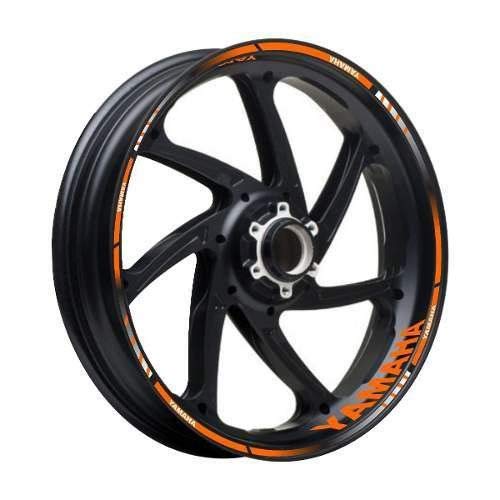 Adesivo Friso Refletivo Degradê Yamaha Tenere 250 Laranja Não Desbota