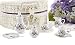 Delton Porcelain Tea Set in Basket, Purple Glory