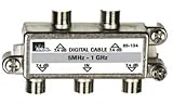 Ideal 85-134 Divisor de cable digital de 4 vías, 5-1 GHz
