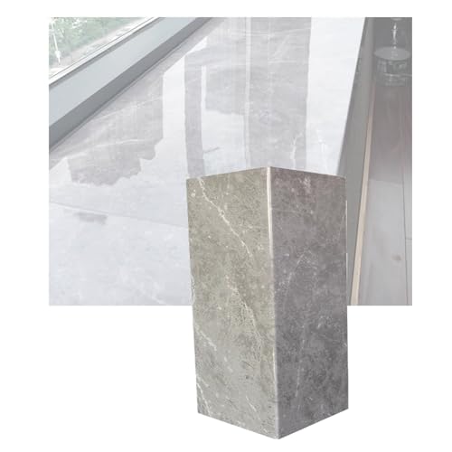 XILYZMO sur Mesure Appui Fenêtre PVC, Rebord Fenêtre Protecteurs Planches, PVC Largeur Rebord Fenêtre Couvre-Bord/Protection, Remplacement Nez Fenêtre Panneau Recouvrement