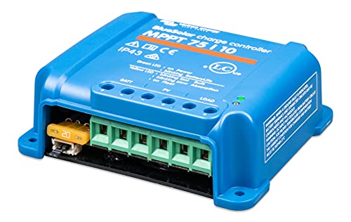 Victron Energy Bluesolar Mppt 75V 10 Amp 12/24-Volt Solar Charge Controller #TOP3