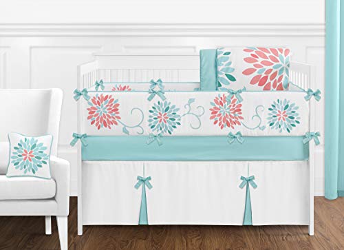 Fabric Memory/Memo Photo Bulletin Board For Turquoise And Coral Emma Collection #TOP2