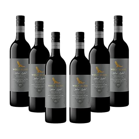 Wolf Blass Silver Label Shiraz Cabernet Malbec Red Wine Case from South Eastern Australia (6 x 75cl Bottles) Cover