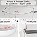 Newness 2-Cup Glass Measuring Cup For Baking and Cooking, (Upgraded, 3 Marking Including Cup/ML/Ounce Scale) Dishwasher, Freezer, Microwave, and Preheated Oven Safe, Essential Kitchen Tools