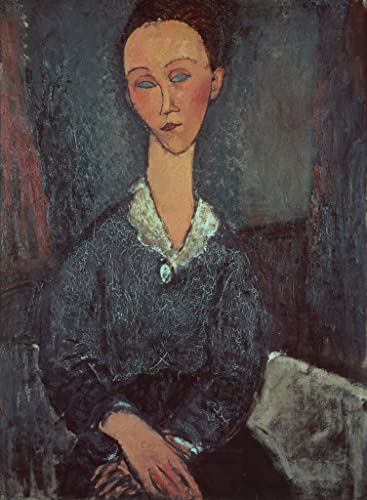 Toile mur art Modigliani, affiche d'art moderne au rendu haut de gamme pour grand salon