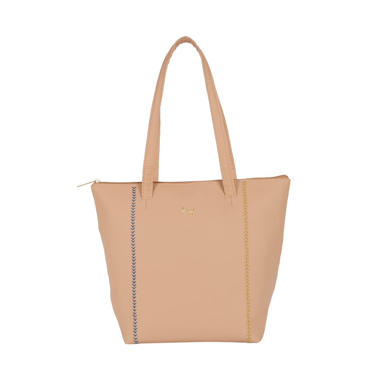 Baggit Women Beige Tote Handbag Large Size | Ladies Stylish Casual Purse Bag (B0BN8K4LJW) Amazon Price History, Amazon Price Tracker