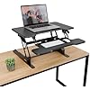 Amazon.com: Mount-It! Height Adjustable Standing Desk Converter ...