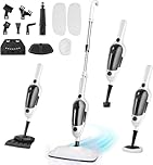 Steam Mop Handheld Steam Cleaner - 11-in-1 Steam Mop, 1300W Detachable Steam Mops for Floor Cleaning, 8m Power Cord,Removable Tank, Multi-Purpose Steamer for Hardwood, Tile, Grout.